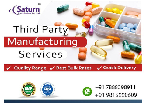 Third Party manufacturing |  Saturn Formulations