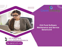 Chit Fund Software Maintenance and Service Genericchit