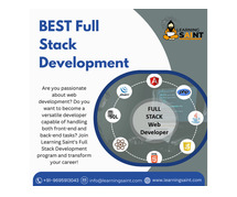 Unlock Your Future with Full Stack Development at Learning Saint