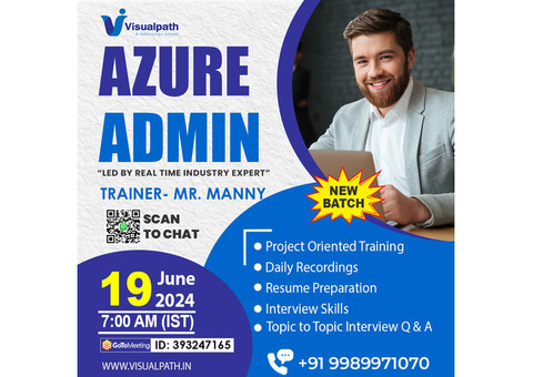 Azure Admin Upcoming new batch