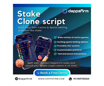 Stake US Clone Script - Launch Your Crypto Betting Platform