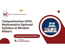 Comprehensive UPSC Mathematics Optional Syllabus at Mindset Makers