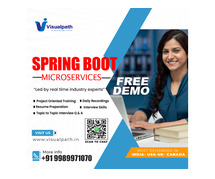 Spring Boot Microservices Training Ameerpet | Spring Boot Online Training Course