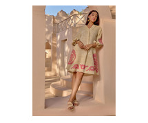 Summer Cotton Dress for Women | Summer Co-ord Sets | Resort Dress