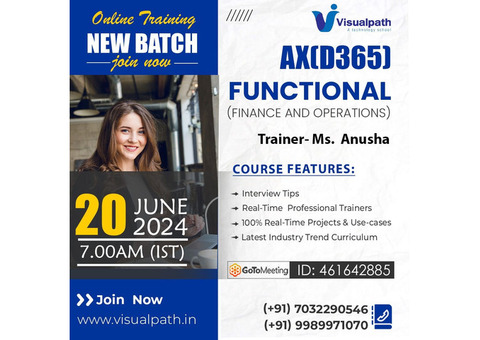 D365 Functional Online Training New Batch