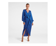 Buy blue dresses for women online