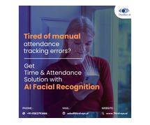 Get Time and Attendance Solution with AI Facial Recognition