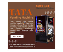 Tata vending machine supplier
