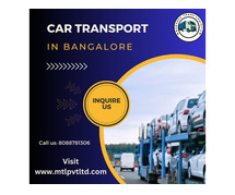 Get The Best Car Transport in Bangalore