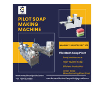 Pilot Soap Making Machine | Pilot Bath Soap Plant | Maabharti Industries Pvt Ltd