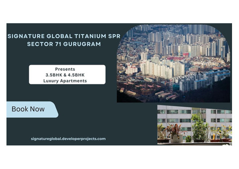Signature Global Titanium Spr Sector 71 Gurgaon