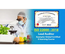 ISO 22000 Lead Auditor Training Course - Learn Food Safety Management