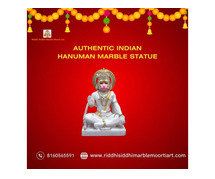 Authentic Indian Hanuman Marble Statue