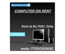 Computer on rent in Mumbai Rs. 700/- Only