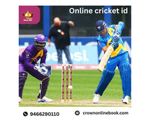 The great online cricket ID available At Crown Online Book