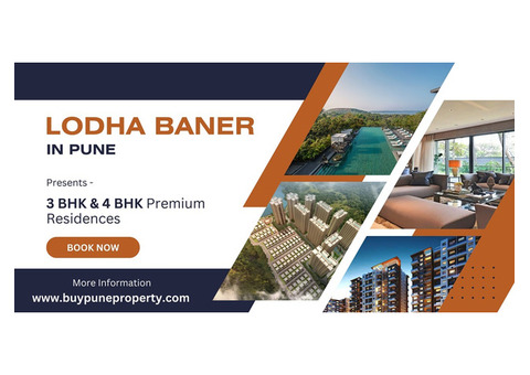 Lodha Baner - Ultra Luxury 3 And 4 BHK Apartments In Pune