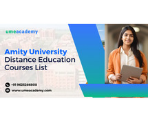 Amity University Distance Education Courses List