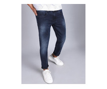 Ankle fit jeans for men