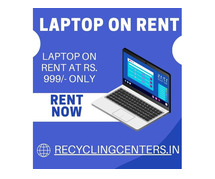 Laptop On  Rent Starts At Rs.999/- Only In  Mumbai
