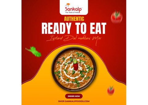 Sankalp Ready-to-Eat Dal Makhani – Authentic North Indian Flavor