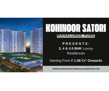 Kohinoor Satori - Upcoming Project At Mahalunge Pune