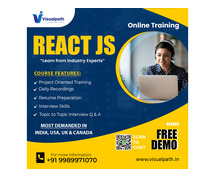 ReactJS Online Training in India | Visualpath