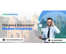 Distance Education Madras University
