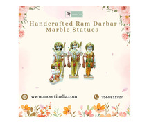 Handcrafted Ram Darbar Marble Statues