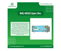 IMU-MGS Up to 5kV Generator - Compact, Versatile, and Safe Testing Solution