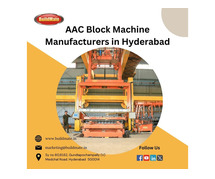 AAC Block Machine Manufacturers