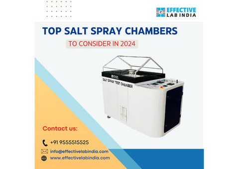 Top Salt Spray Chambers to Consider in 2024