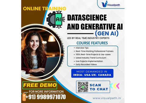 AI and ML Training in Hyderabad | DataScience with Generative AI Course