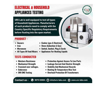 Electrical Household Products Testing Lab in Kolkata