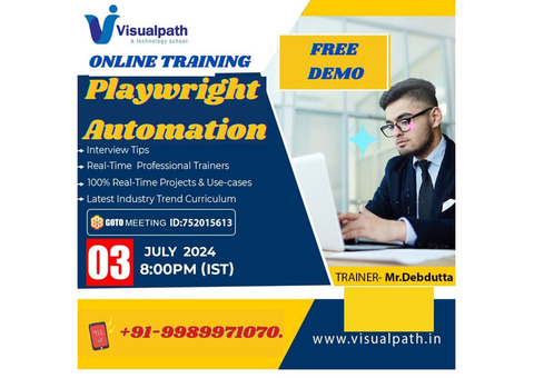 Playwright Automation Online Training Free Demo