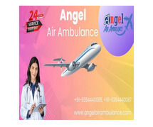Avail the best Angel Air Ambulance Service with ICU Setup in Varanasi