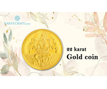 Timeless Elegance: Laxmi Gold Coins from Karatcraft