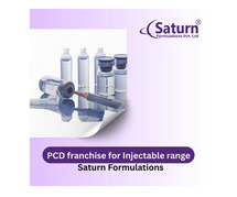 PCD franchise for Injectable range | Saturn formulations