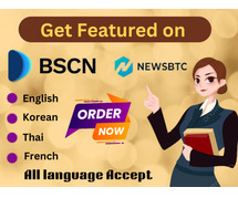 I will publish your content on bsc news, wallet investor and complete sports