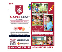 Admission is now open for Nursery at Maple Leaf School