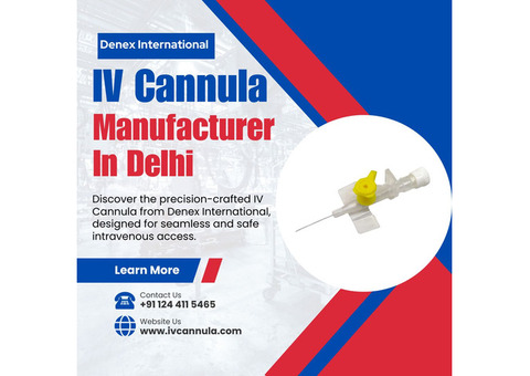 IV Cannula Manufacturer in delhi