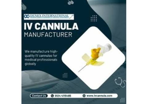 IV Cannula Manufacturer