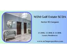 M3M Golf Estate SCDA  Sector 113 Gurugram - Comforts You Always Wished For.