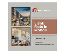 Luxurious 3 BHK Flats in Mohali: Your Dream Home Awaits