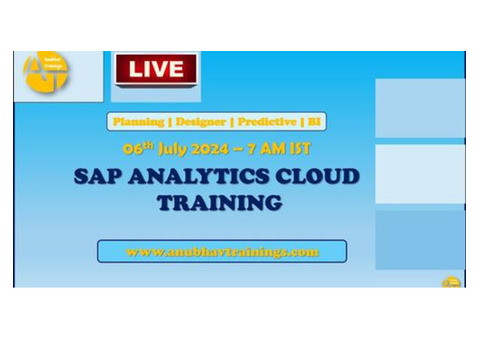 SAP Analytics cloud Training