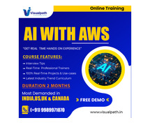 AI with AWS Online Training Institute Hyderabad