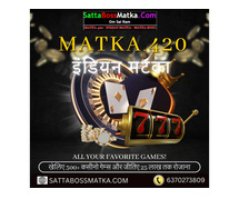 Know The Trics With Matka 420 For Winning Huge Amount Online