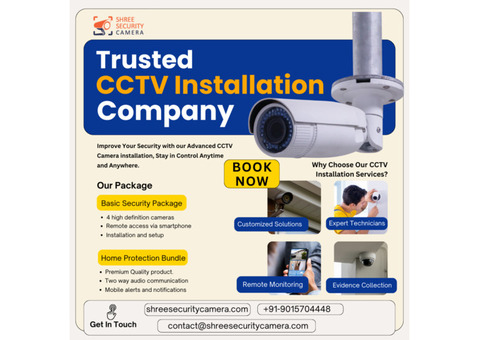 CCTV Installation Company In Delhi | CCTV Repair In Delhi - Shree Security Camera