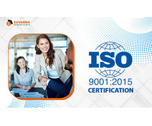 Expert ISO 9001 Certification Services in Hyderabad and Chennai by Suvarna Consultants