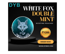 White Fox Double Mint nicotine pouches