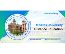 Madras University Distance Education